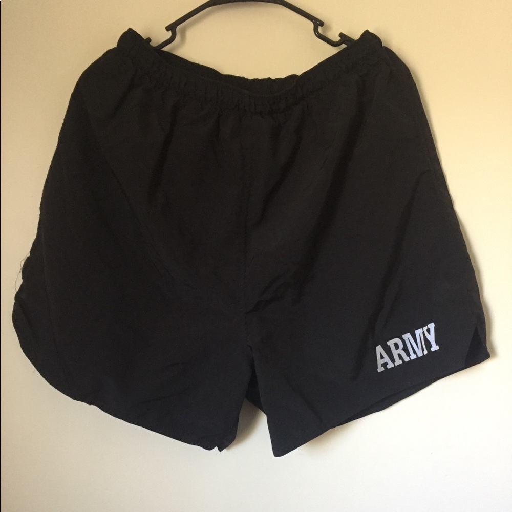 4 Army training shorts